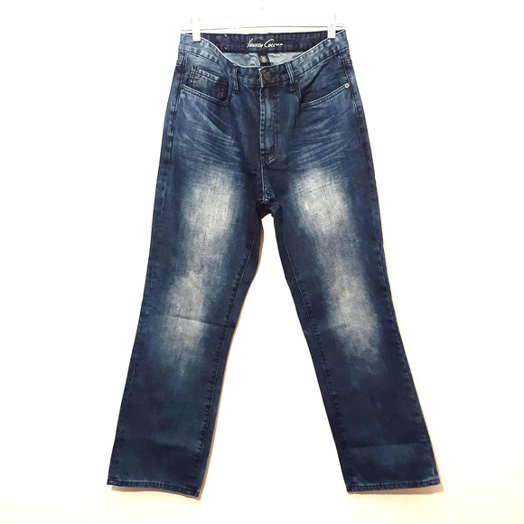 Kenneth Cole Other - Kenneth Cole mens straight leg jeans 33x28.5 dark blue 100% cotton